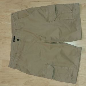 Men's Tan Cargo Shorts size 34